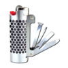 Smokzilla Stainless Steel Multi-Tool BIC Lighter Case