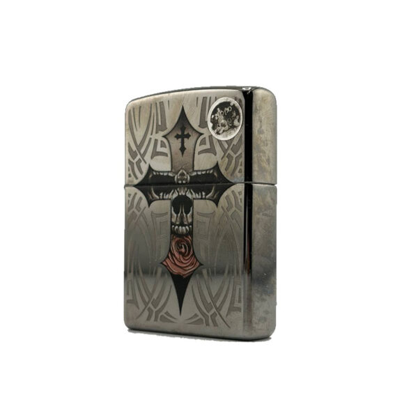 Zippo Skull Cross Windproof Lighter (28874)