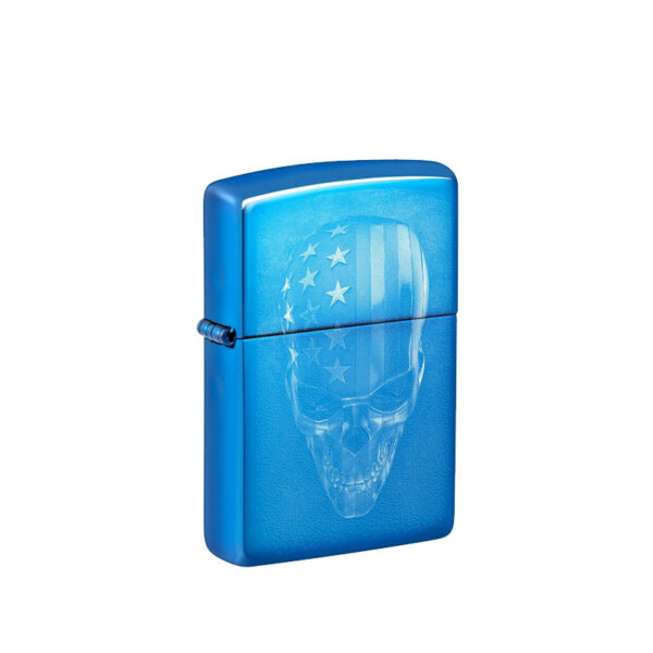 Zippo American Skull Design Windproof Lighter (48739)